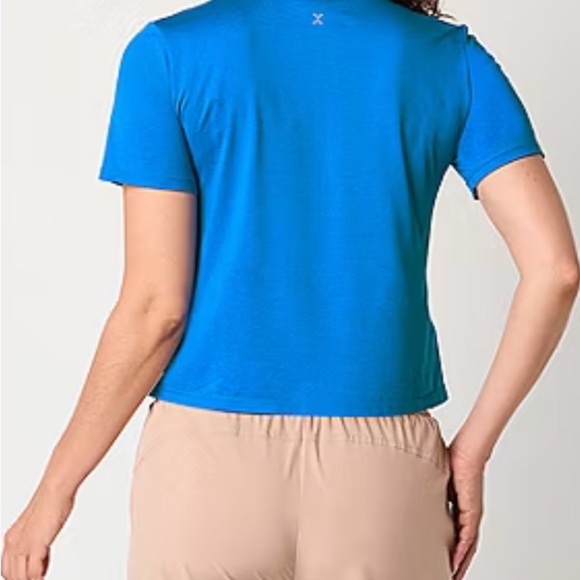 Xersion Womens Everyday Crew Neck Short Sleeve T-Shirt - Picture 3 of 6